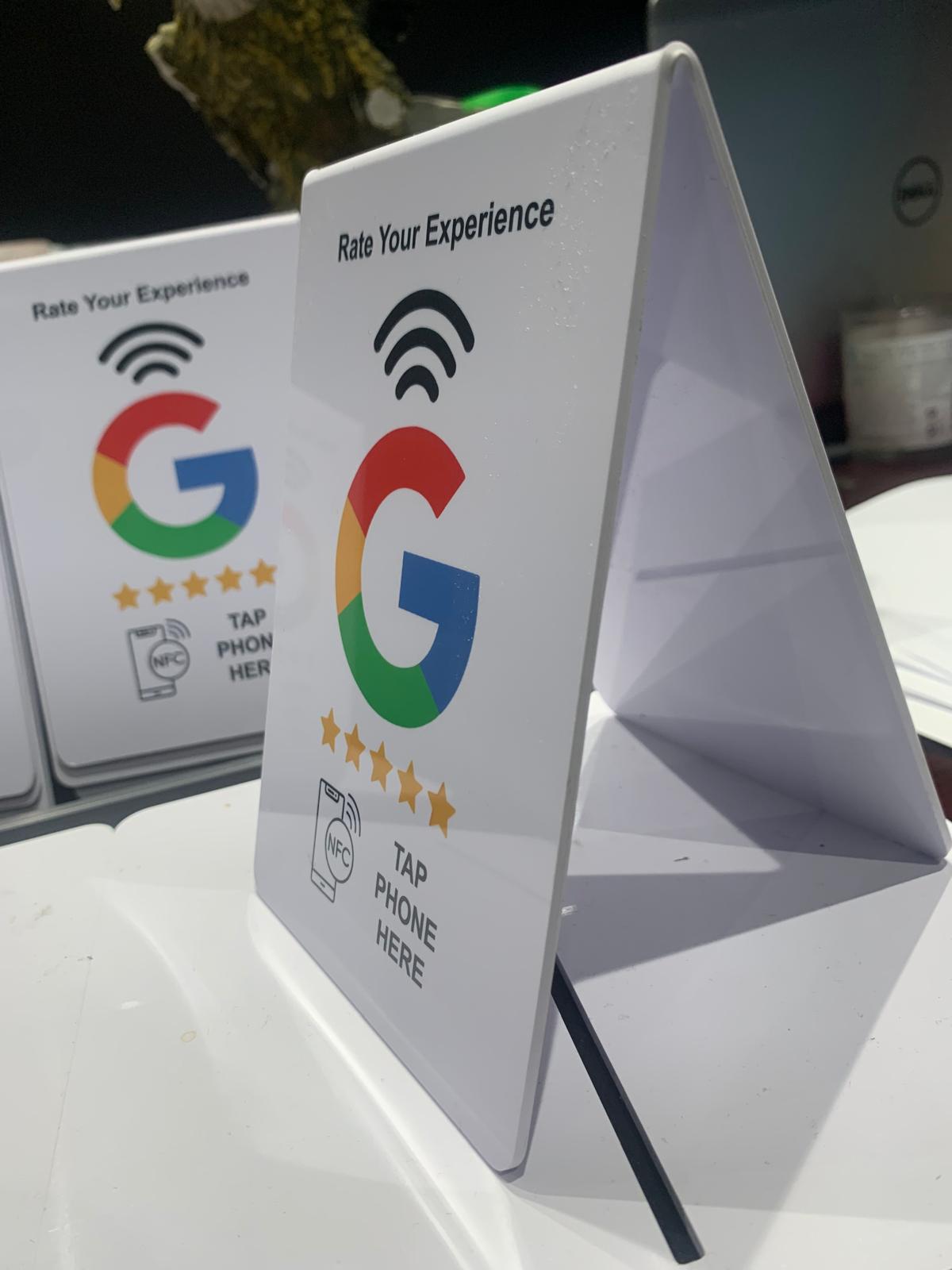Google Review Smart Stand